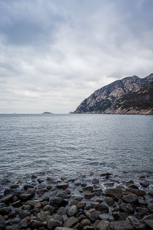 山东威海荣成成山头海域与渔家小馆周边实景