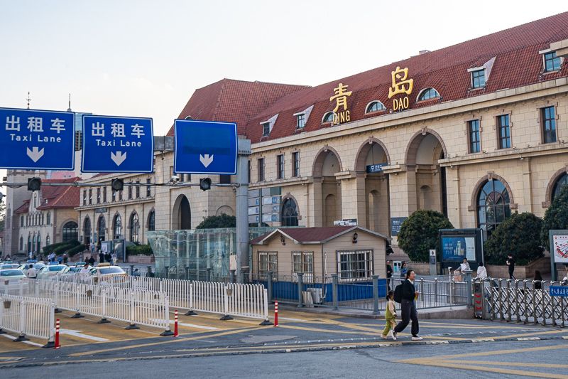 山东青岛滨海风光实拍