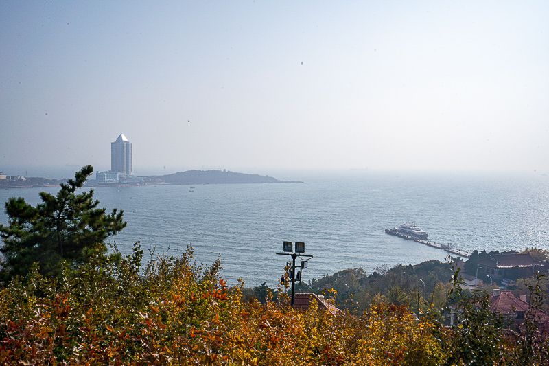 山东青岛滨海风光实拍